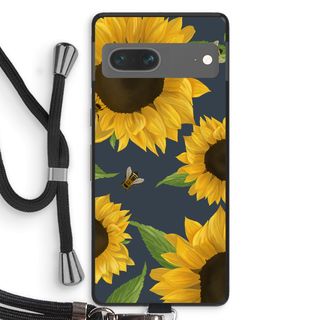 Sunflower and bees