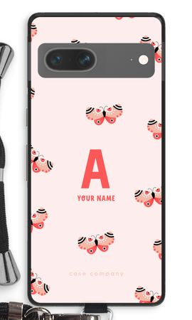 Rosy Butterflies Monogram