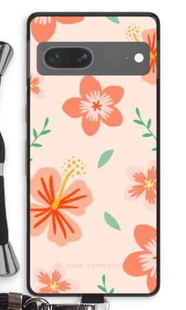 Tropical Pink Flowers