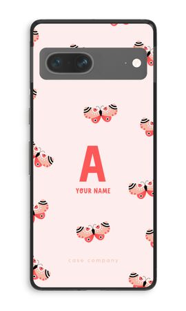 Rosy Butterflies Monogram