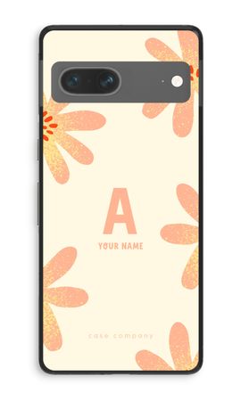 Peach Blossom Monogram