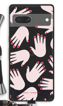 Hands pink