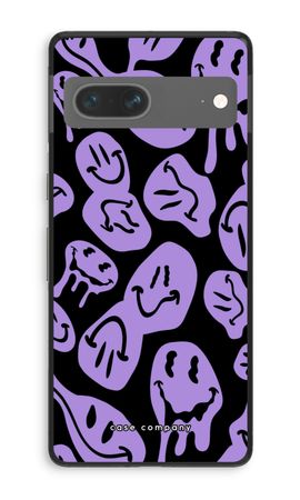 Melting Smiley - Purple