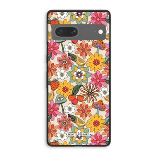 Retro Flowers N°2 - Yellow