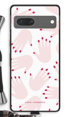 Hands pink