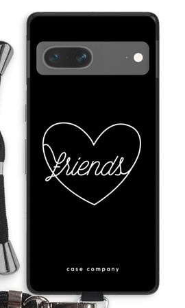 Friends heart black