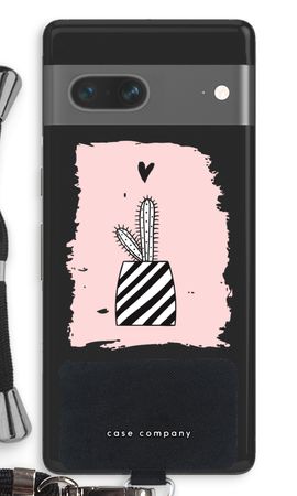 Black and white cactus