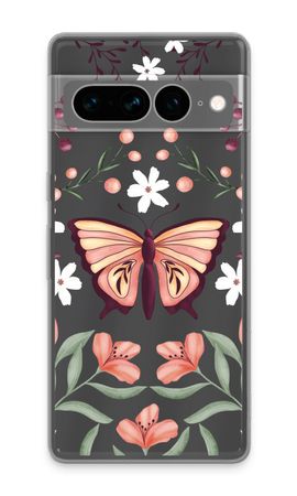 Butterfly in a floral world