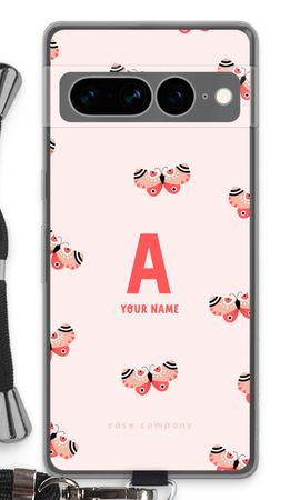 Rosy Butterflies Monogram