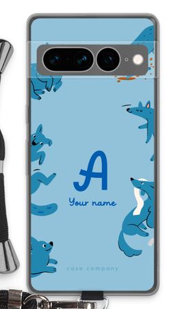 Playful Dogs Monogram