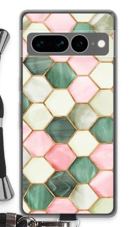 Hexagons in stained glass