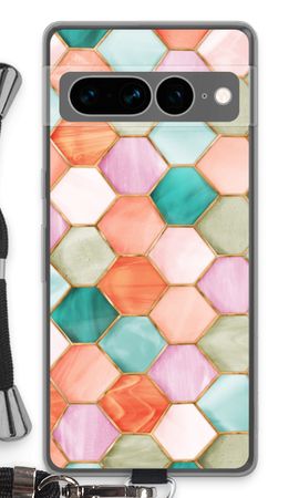 Hexagons in stained glass