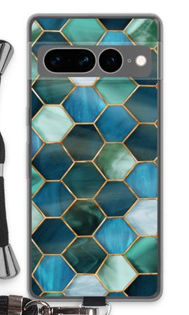 Hexagons in stained glass