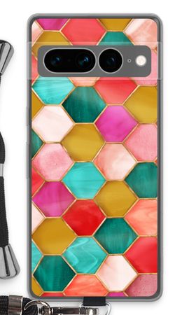 Hexagons in stained glass