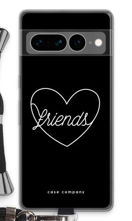 Friends heart black