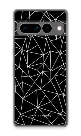 Geometric lines white