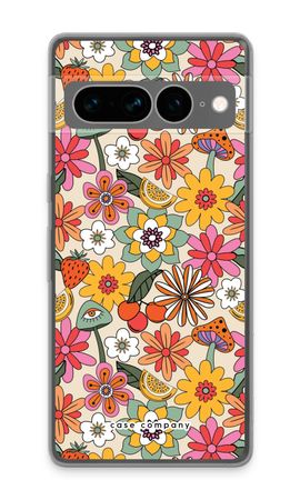 Retro Flowers N°2 - Yellow