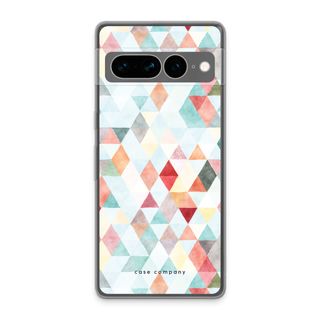 Coloured triangles pastel