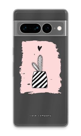 Black and white cactus