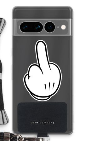 Middle finger white