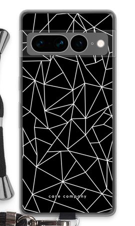 Geometric lines white