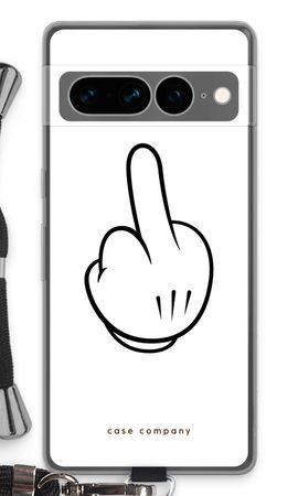 Middle finger white