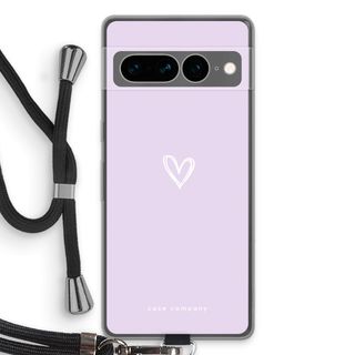 Pequeño corazón púrpura