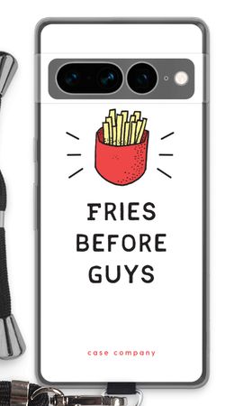 Fries before guys