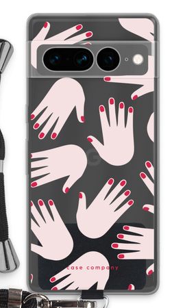 Hands pink