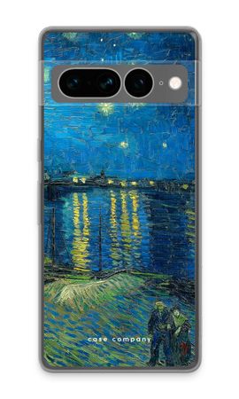 Sternennacht über der Rhône