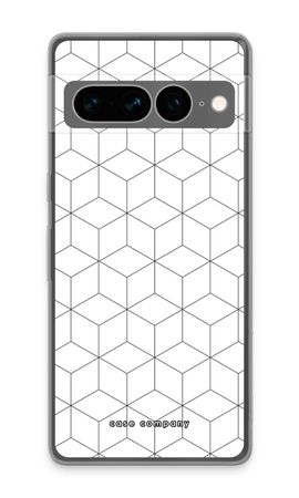 Cubes black and white