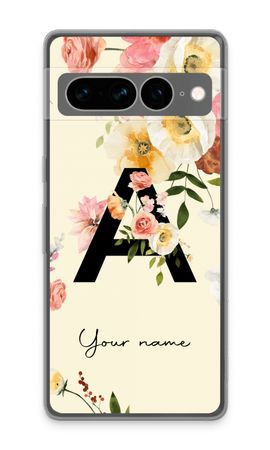 Flirty Flowers Monogram