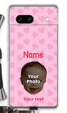 Personalized Face - Hearts N°2