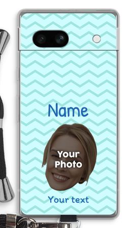 Personalized Face - Stripes Pattern