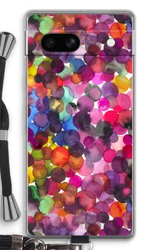 Überlappende Aquarell-Punkte