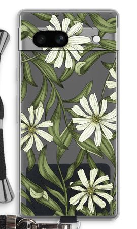 White flower pattern