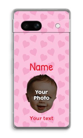 Personalized Face - Hearts N°2