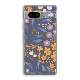 Flowers with blue leaves