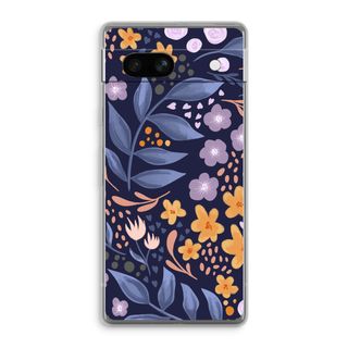 Flowers with blue leaves