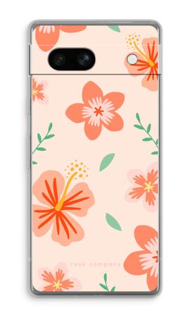 Tropical Pink Flowers