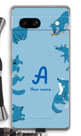 Playful Dogs Monogram