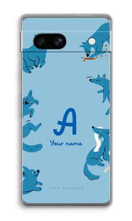 Playful Dogs Monogram