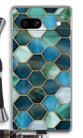 Hexagons in stained glass