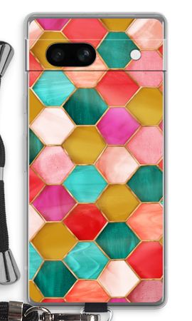 Hexagons in stained glass