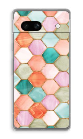 Hexagons in stained glass