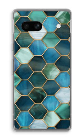 Hexagons in stained glass
