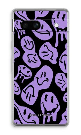 Melting Smiley - Purple