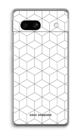 Cubes black and white