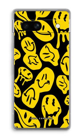 Melting smiley - Yellow