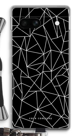 Geometric lines white